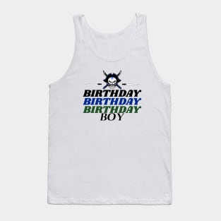 Pirate Birthday Boy Tank Top